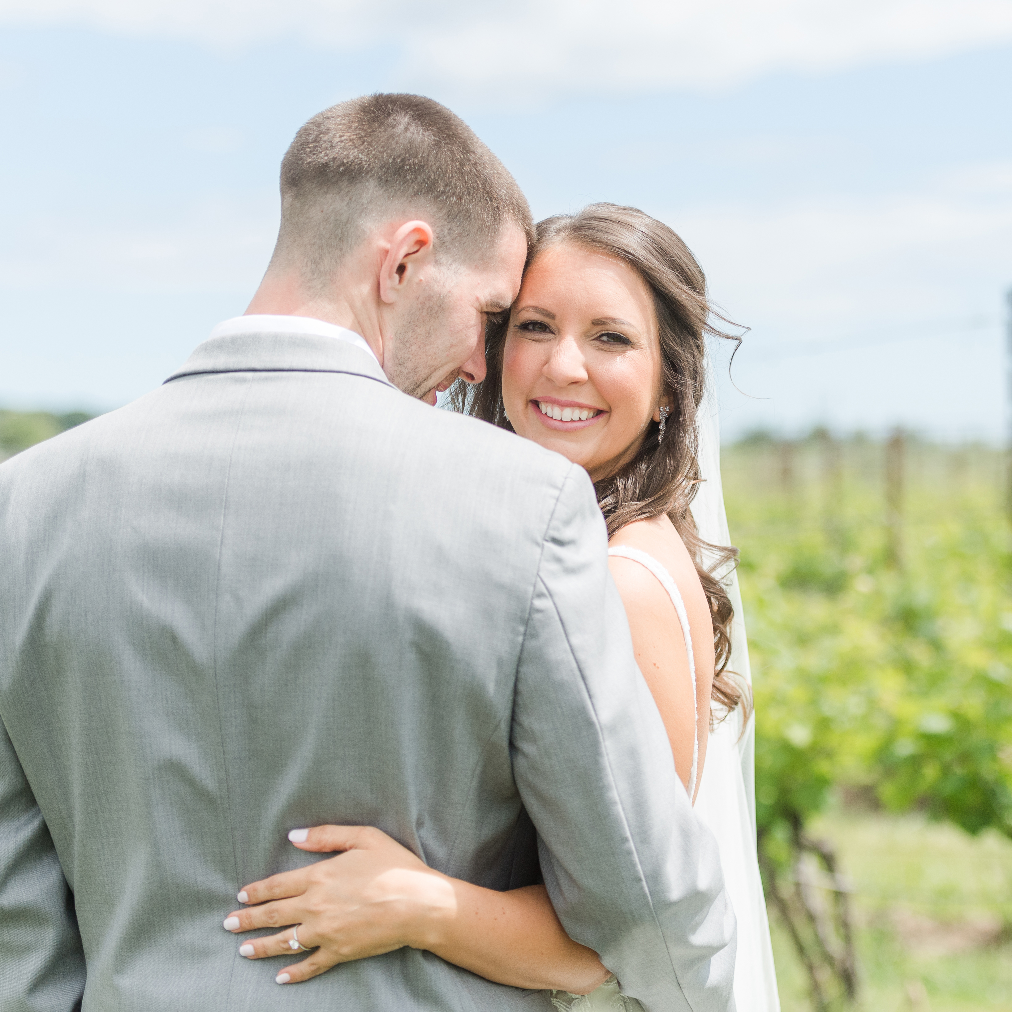 wedding at Saltwater Farm Vineyard:
Stephanie and Rich are Married!